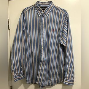 NWOT Beautiful Ralph Lauren Long Sleeve Casual Button Down Shirt